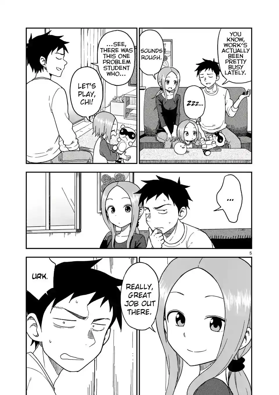 Karakai Jouzu no (Moto) Takagi-san Chapter 79 5